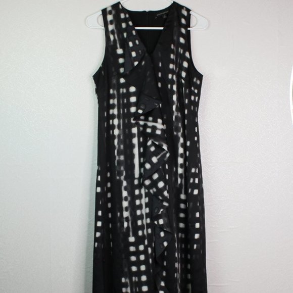 Banana Republic Ruffle Neckline Hi Lo Dres… - Picture 7 of 14